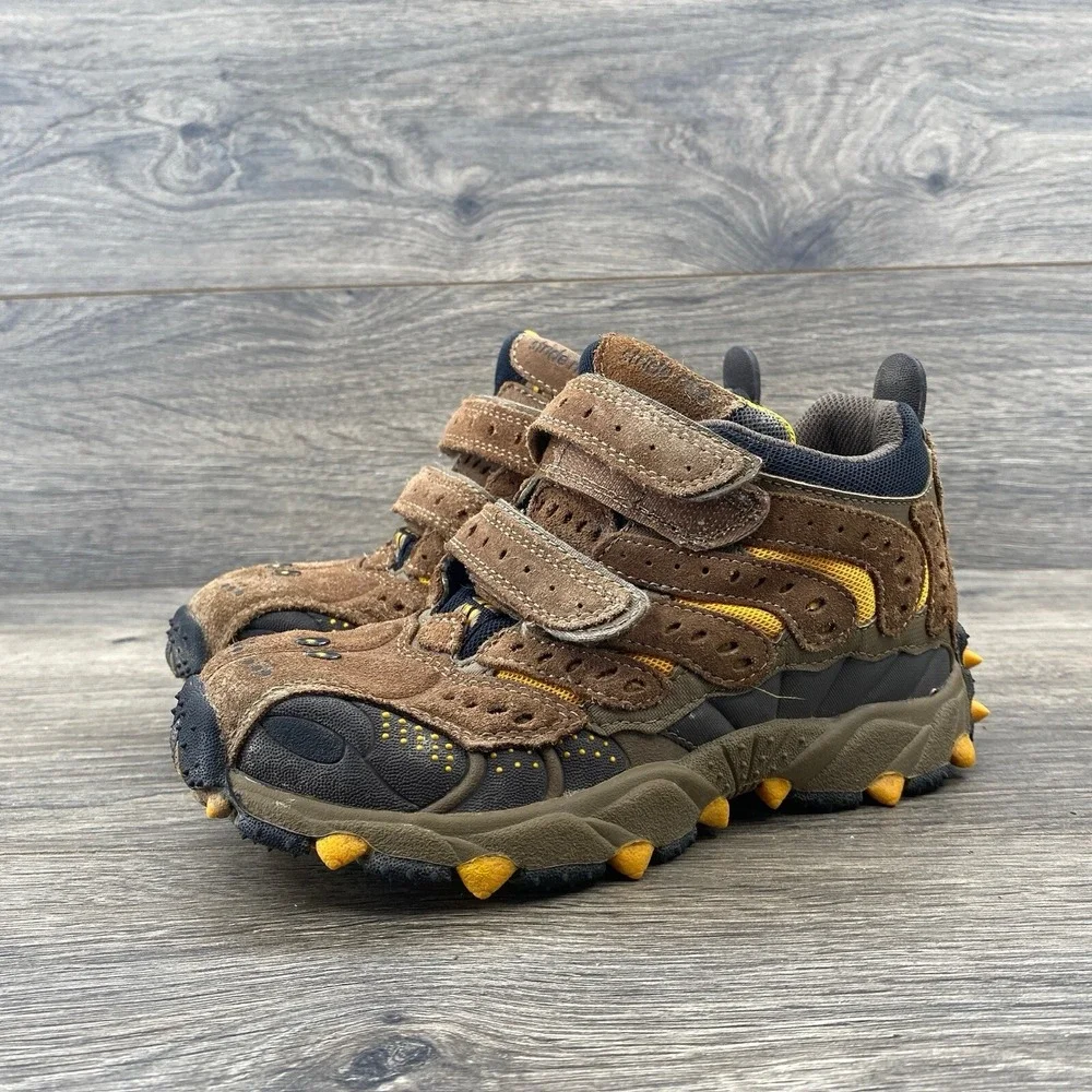 Stride Rite Aculeus Mid Youth Shoes Size 13 M Brown